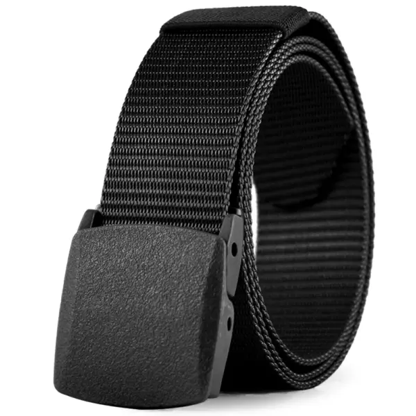 Tactical Canvas Belt with Adjustable Buckle - Image 12