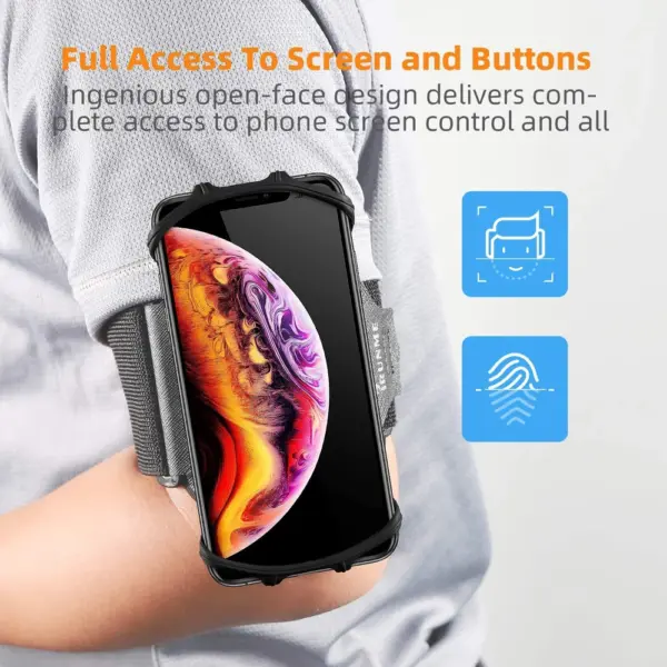 360° Rotatable Running Phone Holder Armband - Image 3