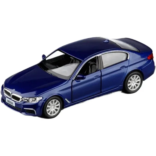 1:36 BMW M5 M550i Diecast Metal Car Model - Image 5