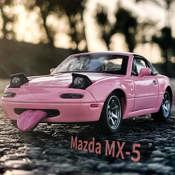 1:32 Mazda MX5 Diecast Model Car Collectible