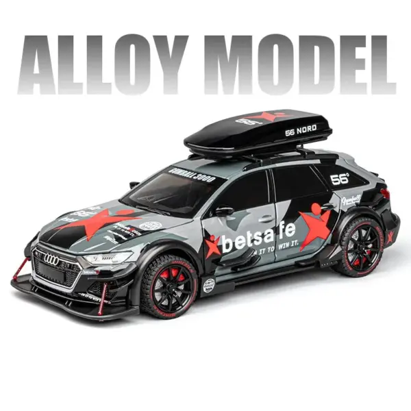 1/24 Audi RS6 Avant Diecast Model Car - Image 8