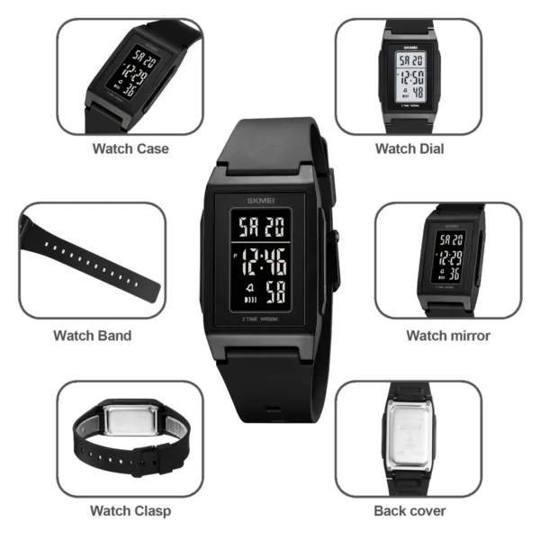 Digital Waterproof Sport Watch for Men - Image 4