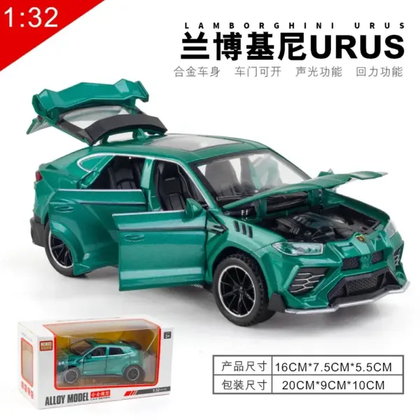 1:32 Diecast Lamborghini URUS Model Car - Image 4