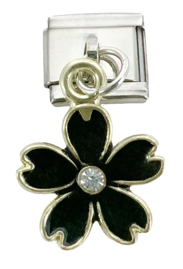 Flower Cat Charm for 9mm Bracelet - Image 14