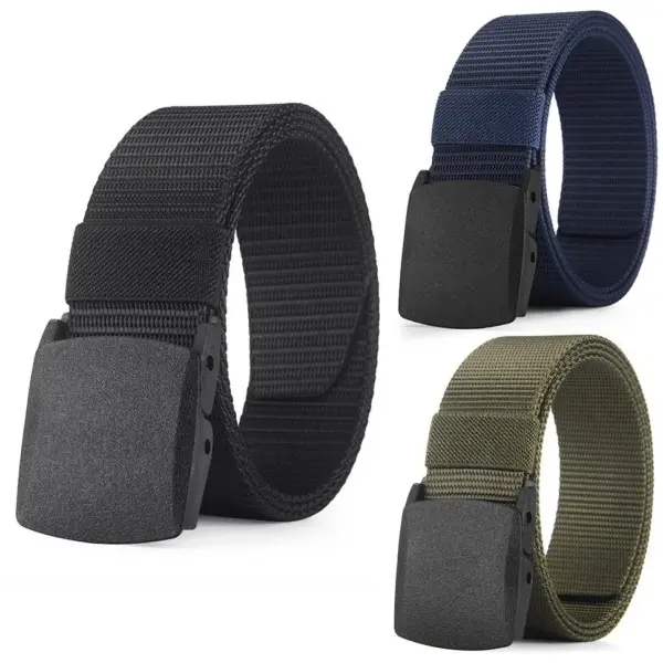 Casual Canvas Tactical Belt for Men and Women