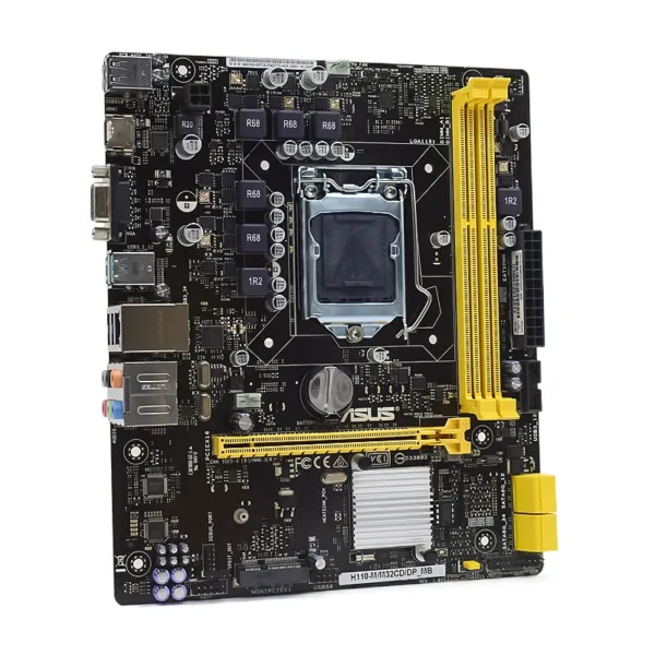 ASUS H110-M Micro ATX Motherboard for Intel CPUs