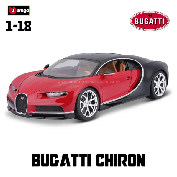 Bburago 1:18 Bugatti Mistral Diecast Model Car - Image 17