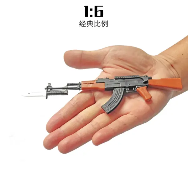 1/6 Scale AK47 M134 Machine Gun Model - Image 3