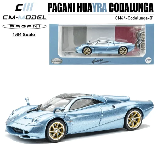 1:64 Pagani Huayra Codalunga Diecast Model Car