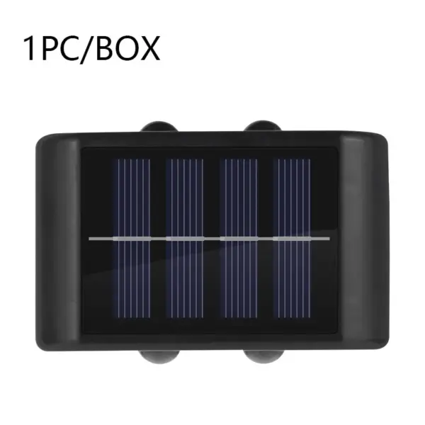 4LED Solar Waterproof Wall Light for Garden - Image 7