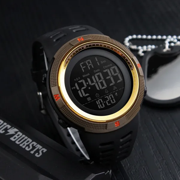 SKMEI 1251 Waterproof Digital Sport Watch - Image 3