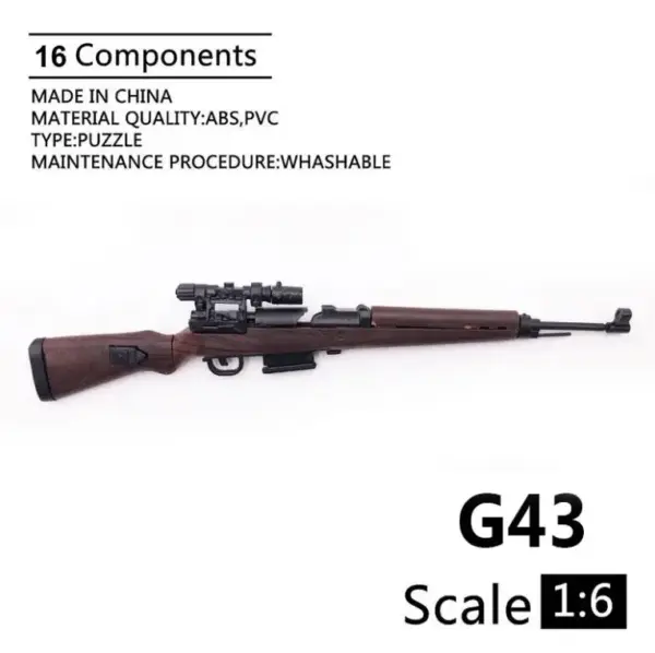 1/6 Mini MP40 WWII Submachine Gun Model - Image 14