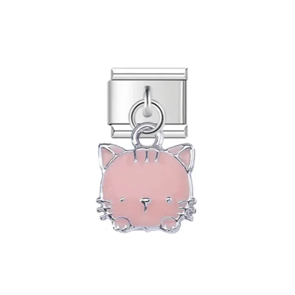 Flower Cat Charm for 9mm Bracelet - Image 8