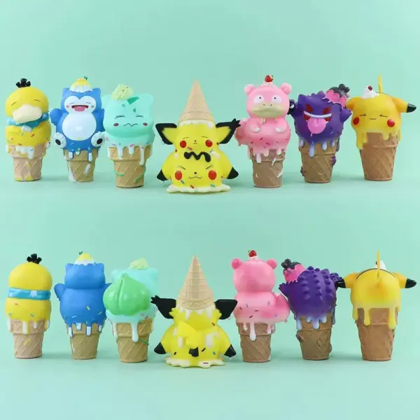 Pokemon Ice Cream Series Figure Collection