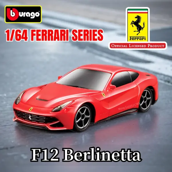 Bburago 1:64 Ferrari Diecast Car Model - Image 16