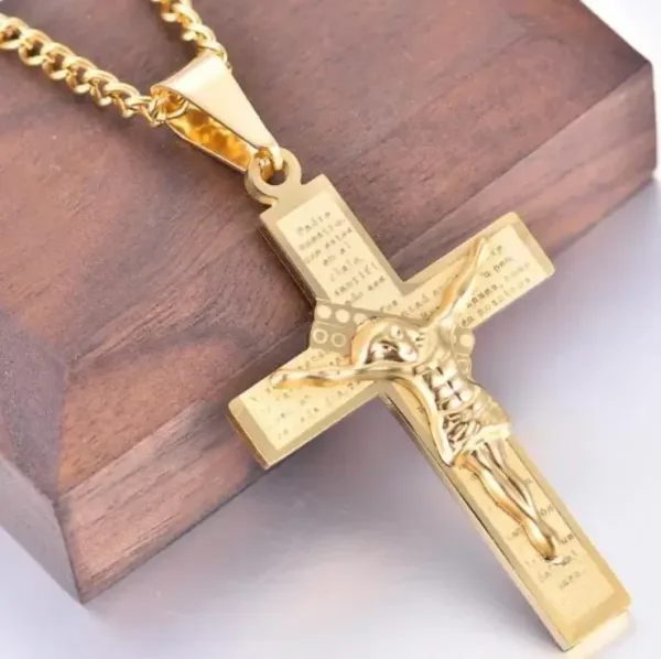 Christian Bling Jesus Head Pendant Necklace - Image 39