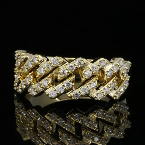 Luxury Gold Twist Cocktail Ring for Women - Image 14