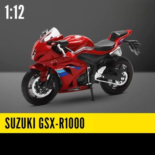 1/12 Suzuki GSX-R1000RR Diecast Metal Model - Image 9