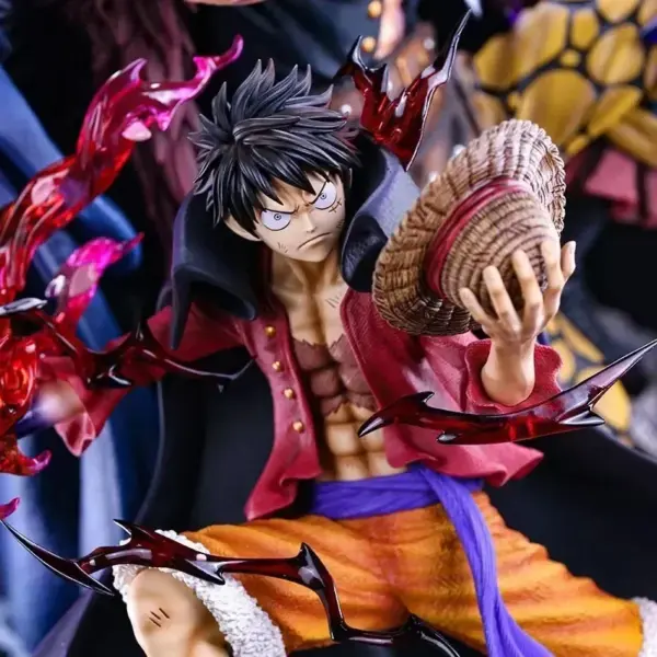 23cm PVC One Piece Luffy & Trafalgar Figure - Image 2