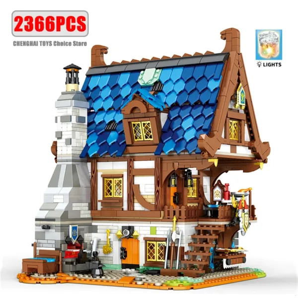 Medieval Castle Building Blocks Set for Ages 6+ - Image 2