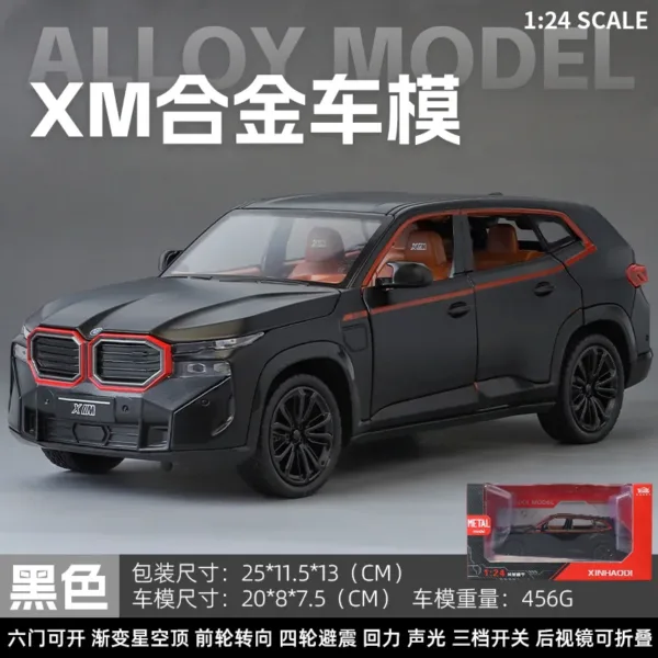 1:24 BMW XM SUV Diecast Car Model - Image 6