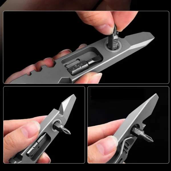 Titanium Alloy Ratchet Screwdriver Tool - Image 4