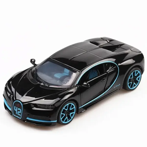 1:32 Bugatti Chiron Metal Diecast Car Model - Image 8