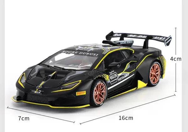 1:32 Diecast Lamborghini Huracan Model Car - Image 6