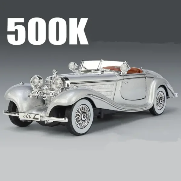 1:24 Diecast 1936 Benz 500K Car Model - Image 9