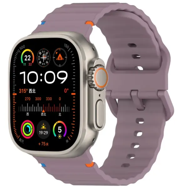 Silicone Strap for Apple Watch 46mm 45mm 44mm - Image 8