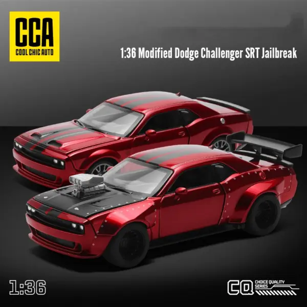 2022 Dodge Challenger SRT Jailbreak Alloy Model - Image 6