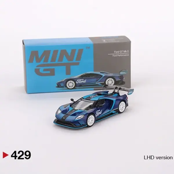 1:64 Ford GT MK II Diecast Model Car