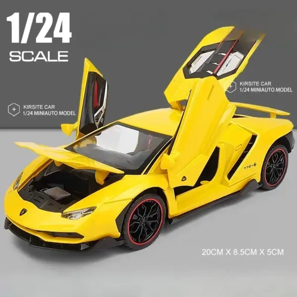 1:24 Scale Lamborghini LP770 LP780 Model Car - Image 7