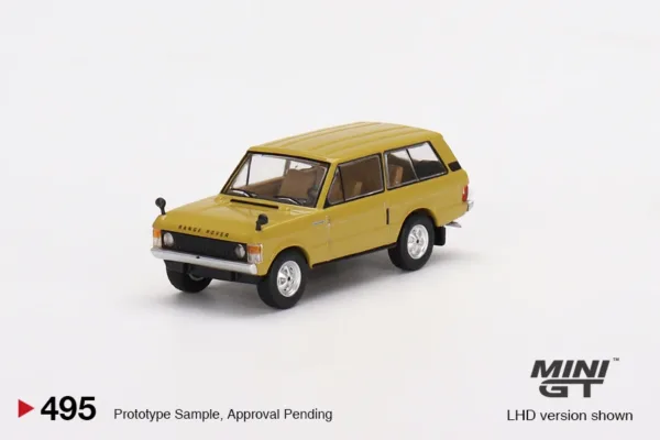 1971 Range Rover Diecast Model in Gold