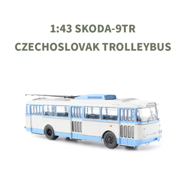 Skoda 9TR Diecast Trolleybus Model 1:43 Scale