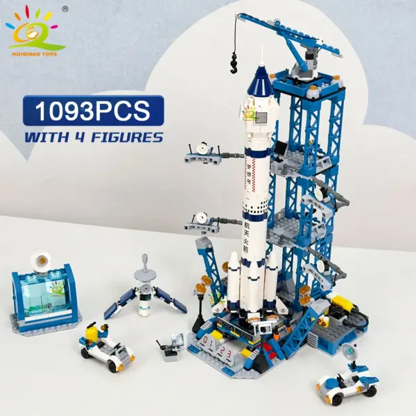 Space Shuttle Rocket Launch Building Blocks Set - Image 12