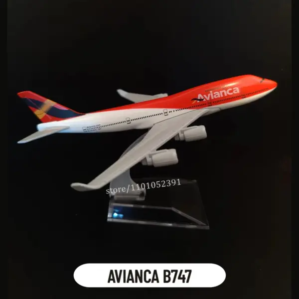 1:400 Scale Metal Airbus A380 Model Plane - Image 17