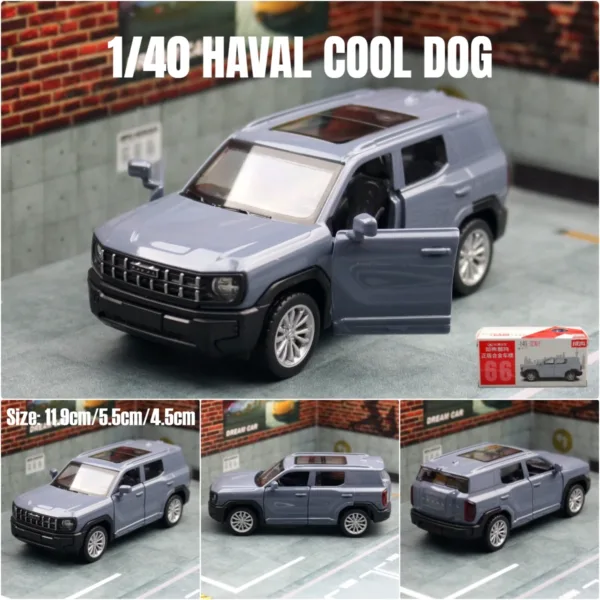 Haval Cool Dog 1:40 Metal Toy Car - Image 8