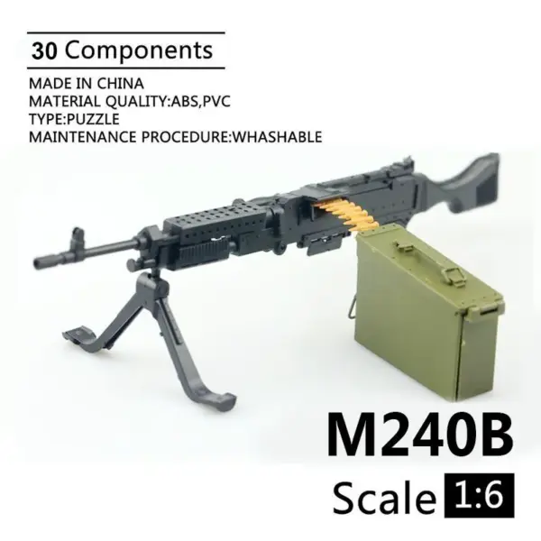 1/6 Mini MP40 WWII Submachine Gun Model - Image 28