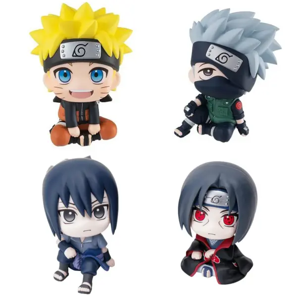 9cm Naruto Uzumaki Kakashi Sasuke Action Figure - Image 2