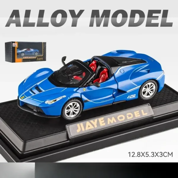 1:36 Ferrari LaFerrari Diecast Model Car - Image 7