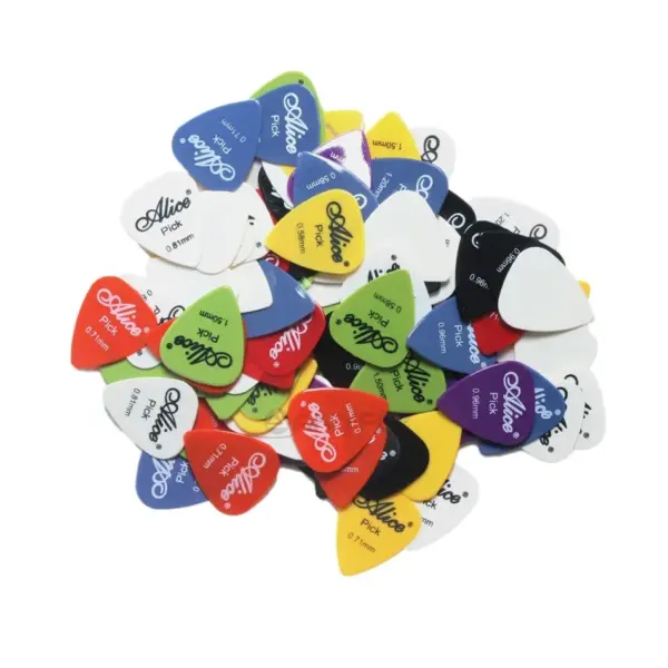 Assorted Nylon Guitar Picks Set 30/40/50 Pcs - Image 2