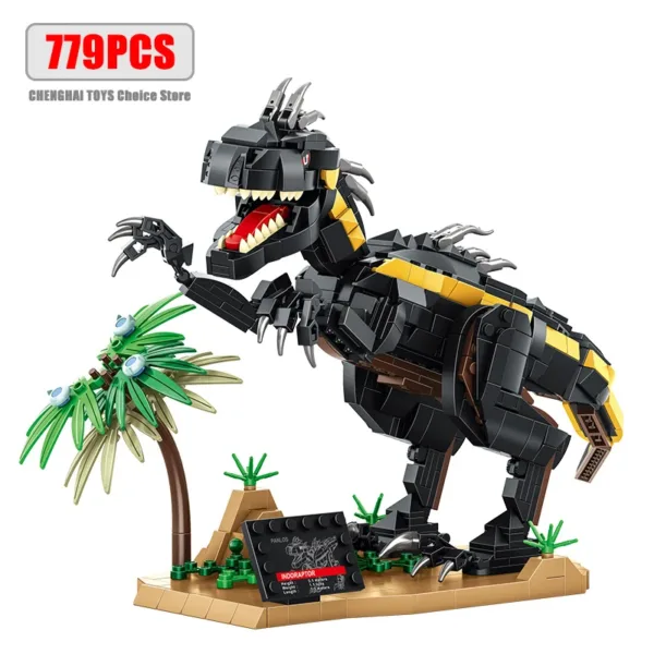 Large Mechanical T-Rex Building Blocks Set - Image 7