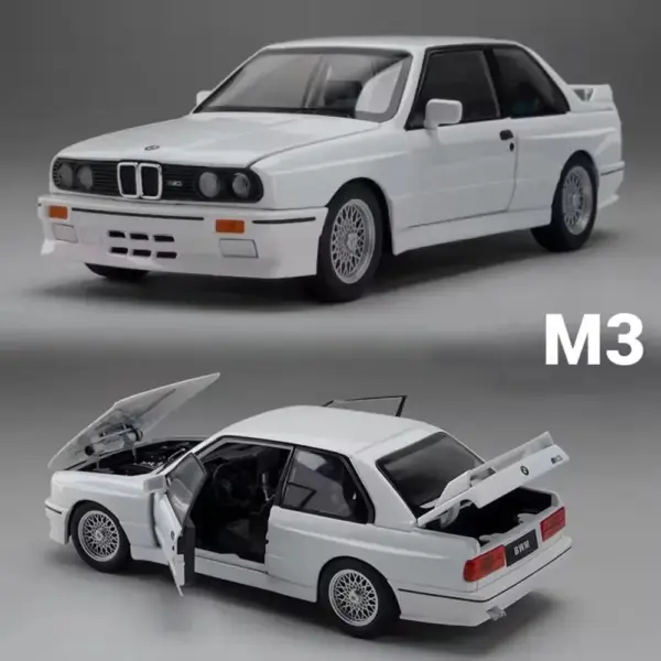 1:24 Alloy M3 Car Model with Light & Sound