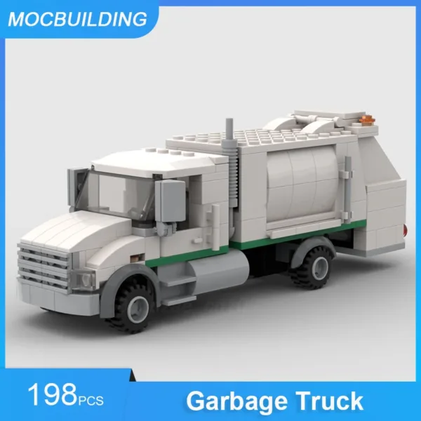 MOC Building Blocks Utility Truck Set 183PCS - Image 7