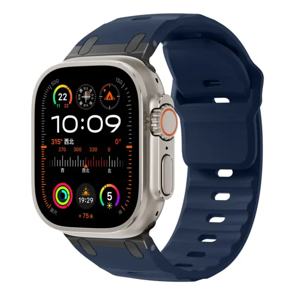 Rugged Silicone Sport Band for Apple Watch - Image 7