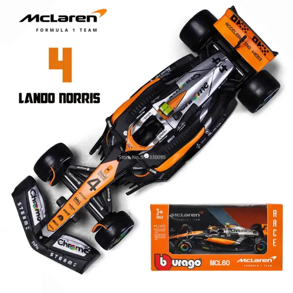 Bburago 1:43 McLaren F1 MCL60 Diecast Model - Image 9