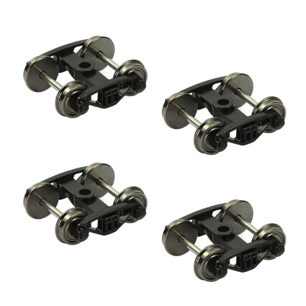 4pcs HO Scale Metal Wheels for Model Trains - Image 7