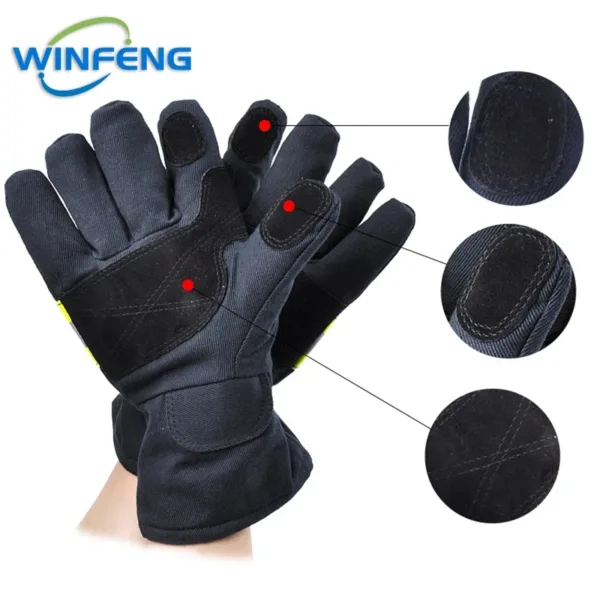 Fire Resistant Non-Slip Safety Gloves - Image 5