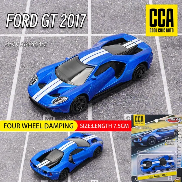 2017 Ford GT 1:64 Scale Diecast Model Car